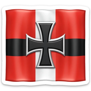 German Empire flag sticker