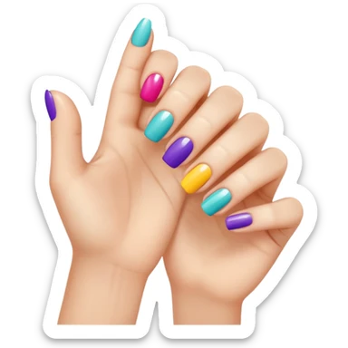 manicure sticker
