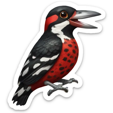 red-breasted sapsucker sticker