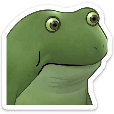 Pink lilies  sticker