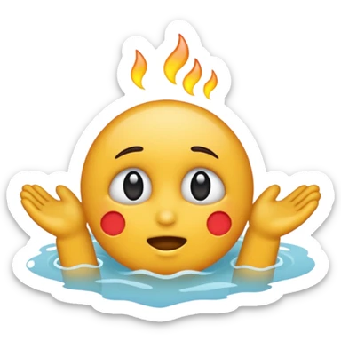 Man Jerking off his penis sticker