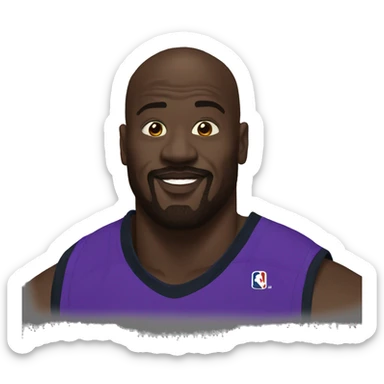 Shaq sticker