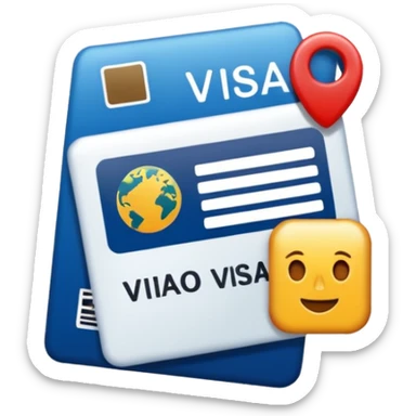visa de turista sticker