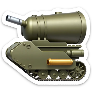 Tank ammo sticker