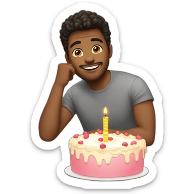 Happy birthday to my boyfriend sticker