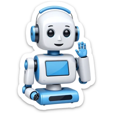 chat bot in telegram with artificial intelligence furniture market, to help sell furniture and fittings on the Internet sticker