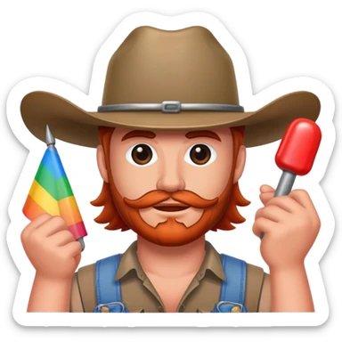 Gay redneck sticker