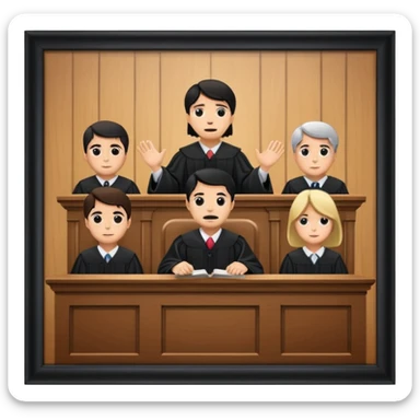 the justice system sticker