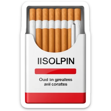 pack of cigarettes, no text sticker