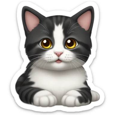 kitten sticker