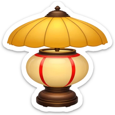 chinese lamp sticker