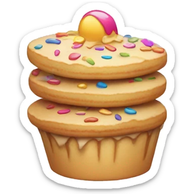 confetti pankcakes  sticker