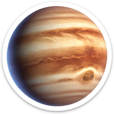 Realistic planet Venus  sticker