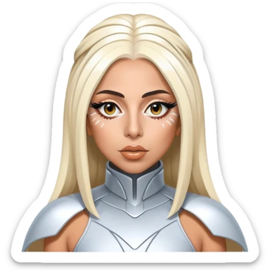 Lady Gaga coachella 2025 sticker