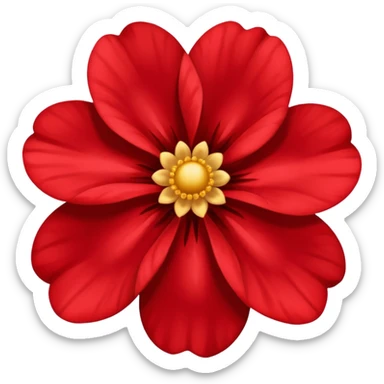FLOR DE NOCHE BUENA sticker