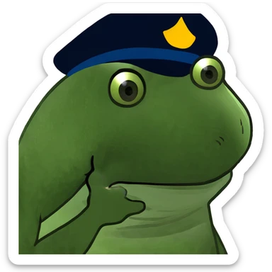 Side eye emoji sticker