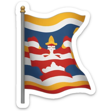 Occitan flag sticker