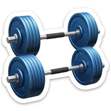 Barbell sticker