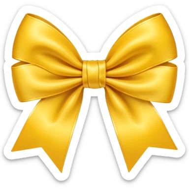 🎀+red=yellow sticker