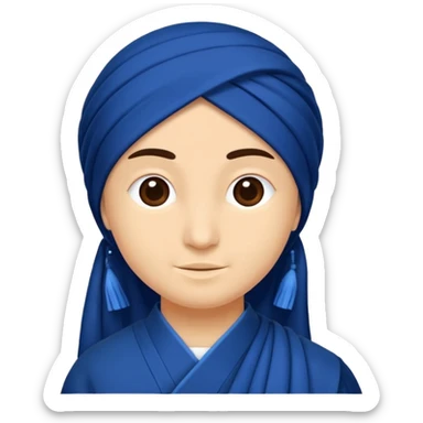 Türk bayrağının mavi hali 🇹🇷 sticker