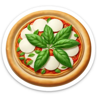 Margarita pizza sticker