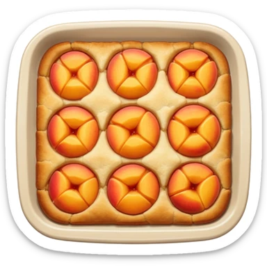 Peach Cobbler sticker