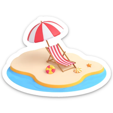 beach sticker