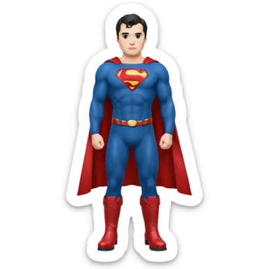 hencry cavill superman sticker