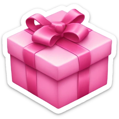 Pink present  sticker