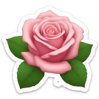 Une rose rose  sticker