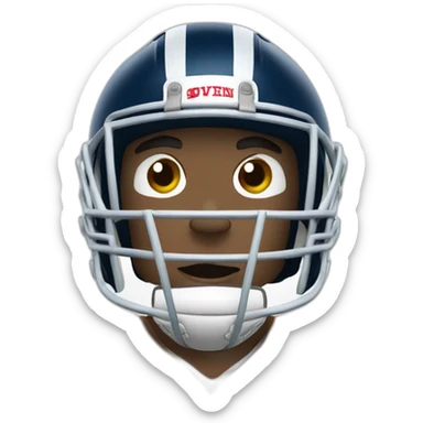 practice football sticker