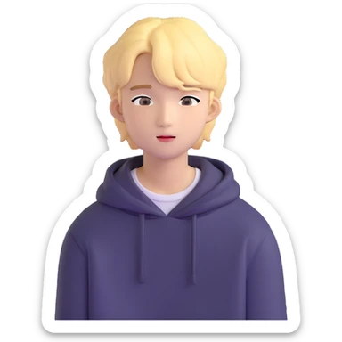Lee Know from Stray Kids, K-pop idol sticker