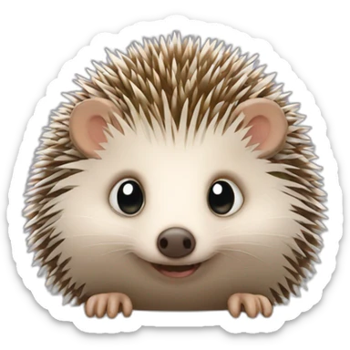 hedgehog sticker