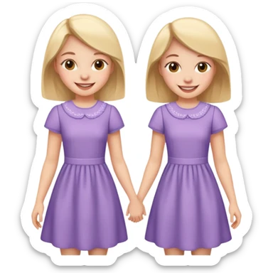 Lonch de 2 hermanas sticker