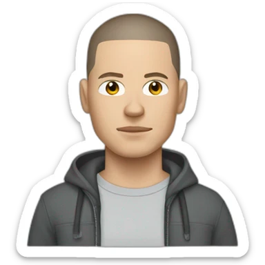 michael scofield sticker
