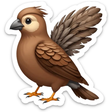Oiseau qui fais caca sur les gens sticker