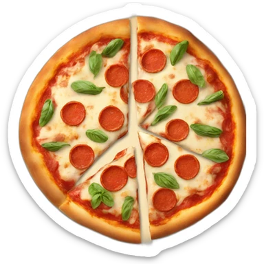 Napolitan pizza sticker
