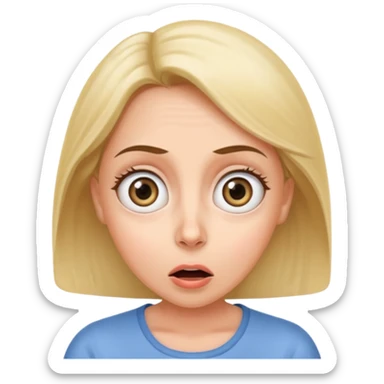 Surprised mother sticker