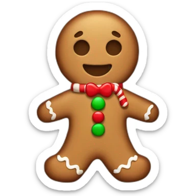 christmas-gingerbread-man-full body sticker