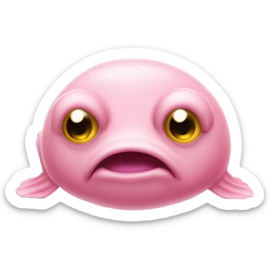blobfish sticker