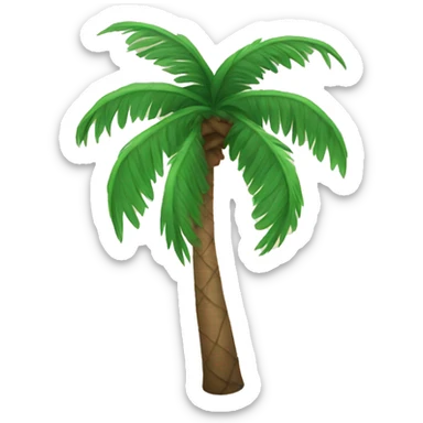 palm tree sticker