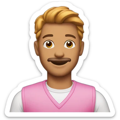 jessie pink man sticker