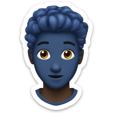 Indigo Heart  sticker