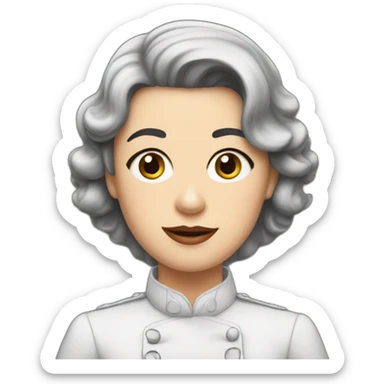 Charli chaplin sticker