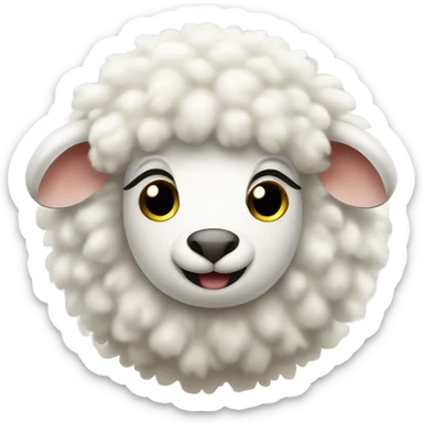 Sheep sticker