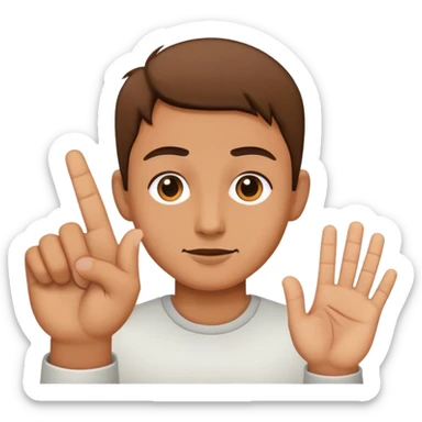 the bloodlines we are the ones hand symbol expressive sticker