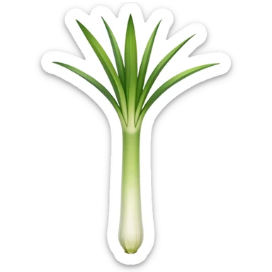 skinny leek sticker