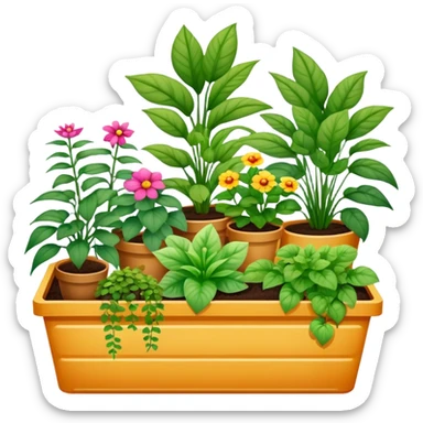 container garden  sticker