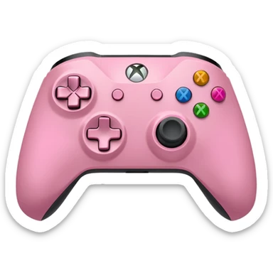 Pink Xbox controller  sticker