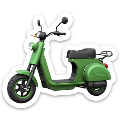 off road scooter  sticker